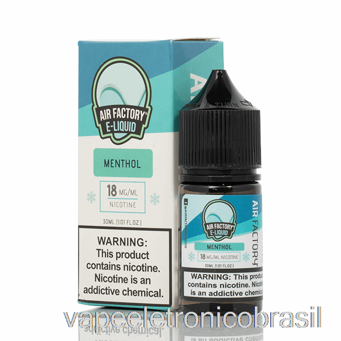 Vape Vaporesso Mentol - Sais De Fábrica De Ar - 30ml 36mg